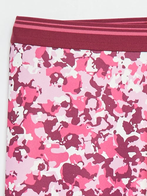 Leggings sportivi in tessuto stretch - Kiabi