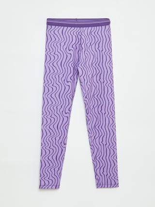 Leggings sportivi in tessuto stretch