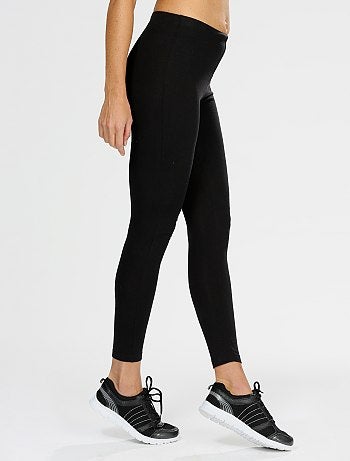 Leggings sportivi lunghi in cotone biologico da donna