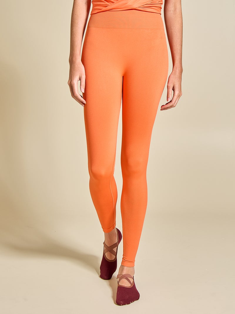 Leggings sportivi modellanti - (ekstract) Arancione - Kiabi