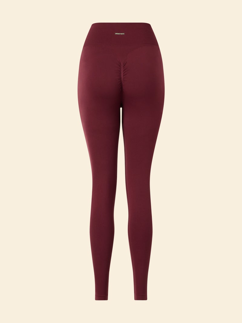 Leggings sportivi modellanti - (ekstract) Bordeaux - Kiabi