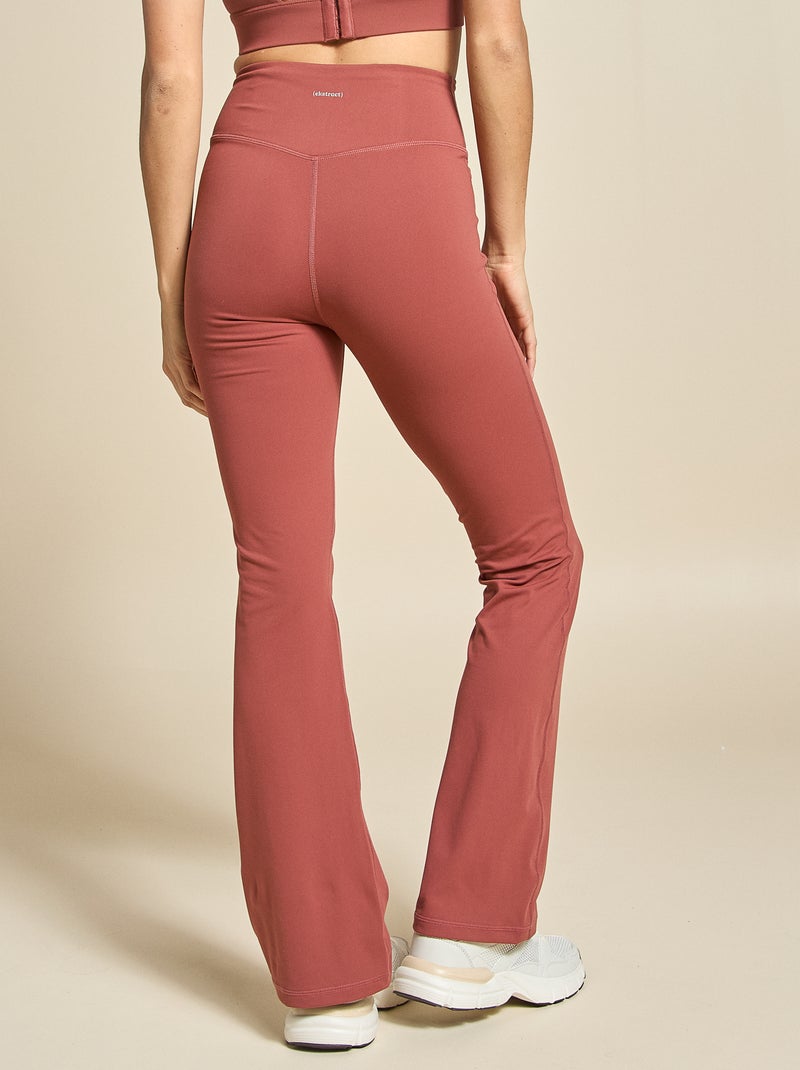 Leggings sportivi svasati - (ekstract) Marrone - Kiabi