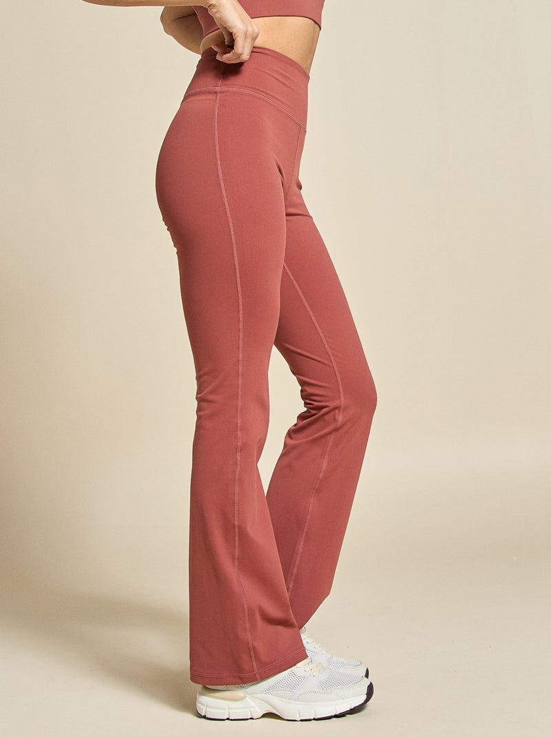 Leggings sportivi svasati - (ekstract) Marrone - Kiabi