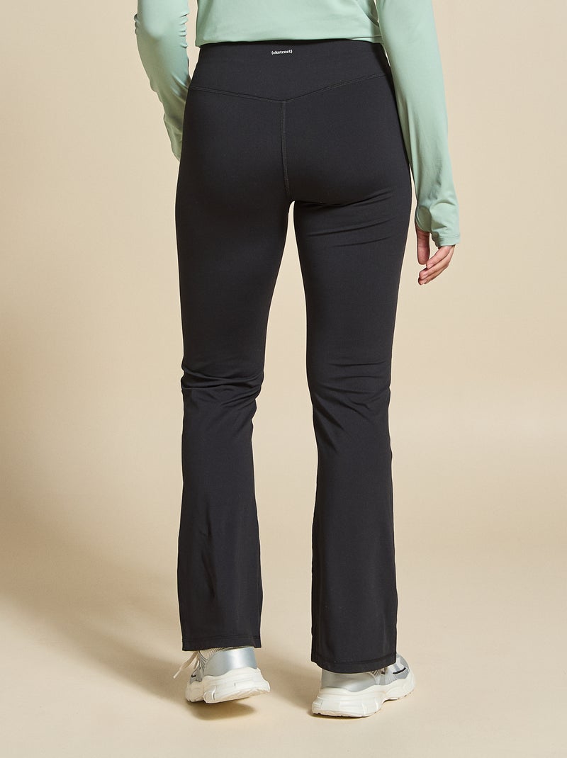 Leggings sportivi svasati - (ekstract) Nero - Kiabi