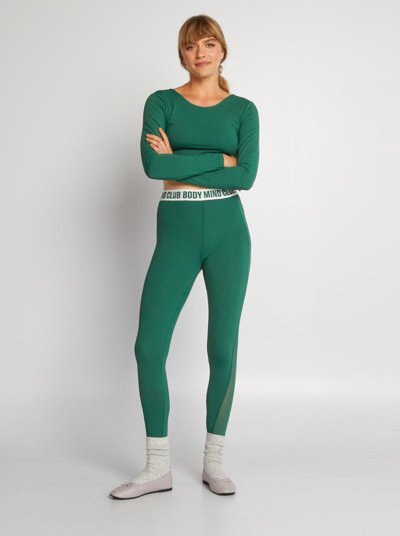 Leggings sportivi VERDE - Kiabi