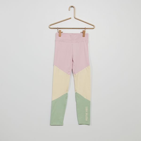 Leggings sportivi Bambina 3-12 anni - ROSA - Kiabi - 5,00€
