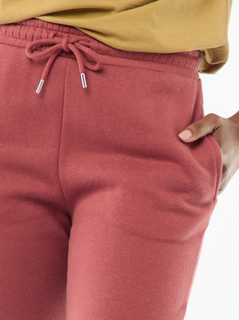 Leggings sportivi vita normale Rosso - Kiabi