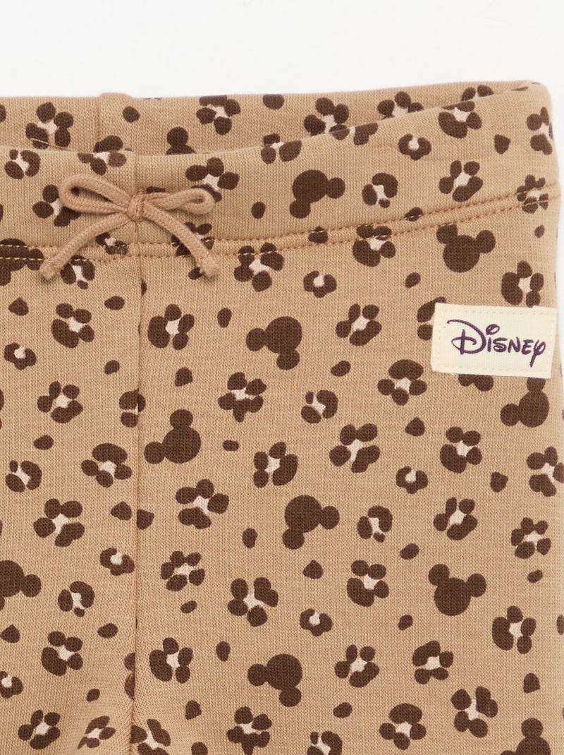 Leggings stampati 'Disney' Marrone - Kiabi