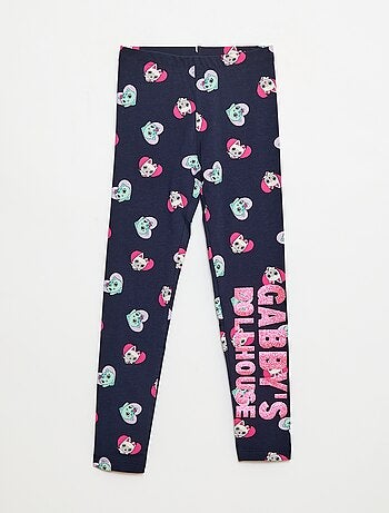 Leggings stampati in cotone 'Gabby's dollhouse'