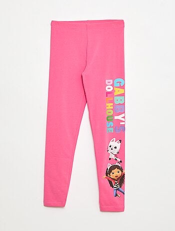 Leggings stampati in cotone 'Gabby's dollhouse'