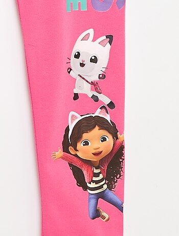 Leggings stampati in cotone 'Gabby's dollhouse'