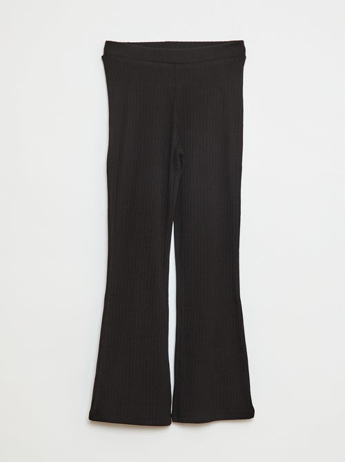 Leggings stampati in maglia a costine - Kiabi