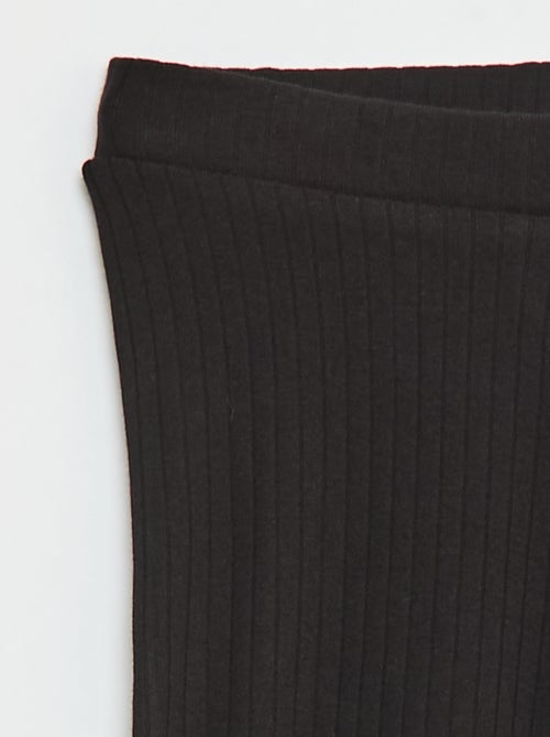 Leggings stampati in maglia a costine - Kiabi