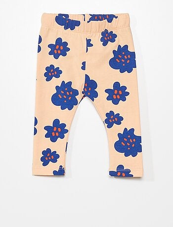 Leggings stampati maxi fiori - Kiabi