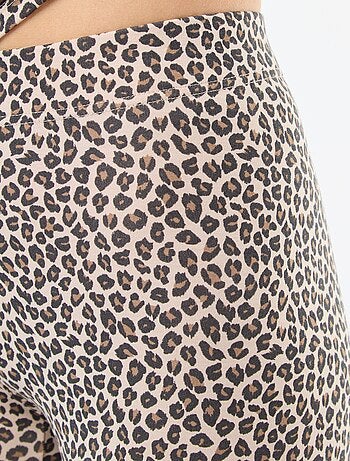 Leggings stretch termoregolatori con elastico in vita