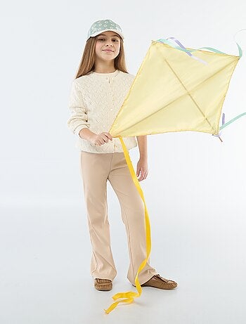 Leggings svasati a coste