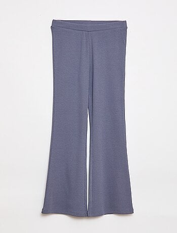 Leggings svasati a coste