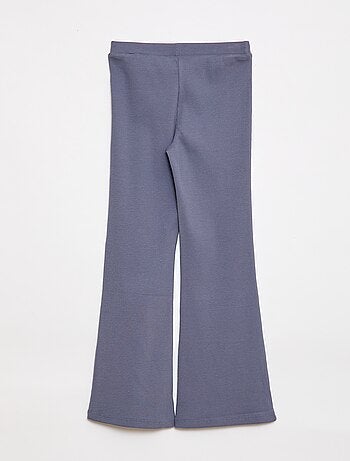 Leggings svasati a coste