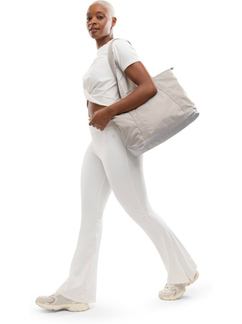 Leggings svasati lunghi da allenamento da donna fitness donna icardi Bianco - Kiabi