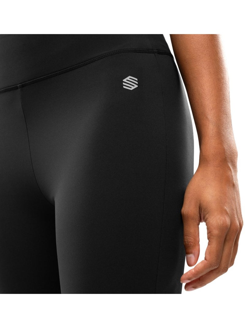 Leggings svasati lunghi da allenamento da donna fitness donna icardi Nero - Kiabi