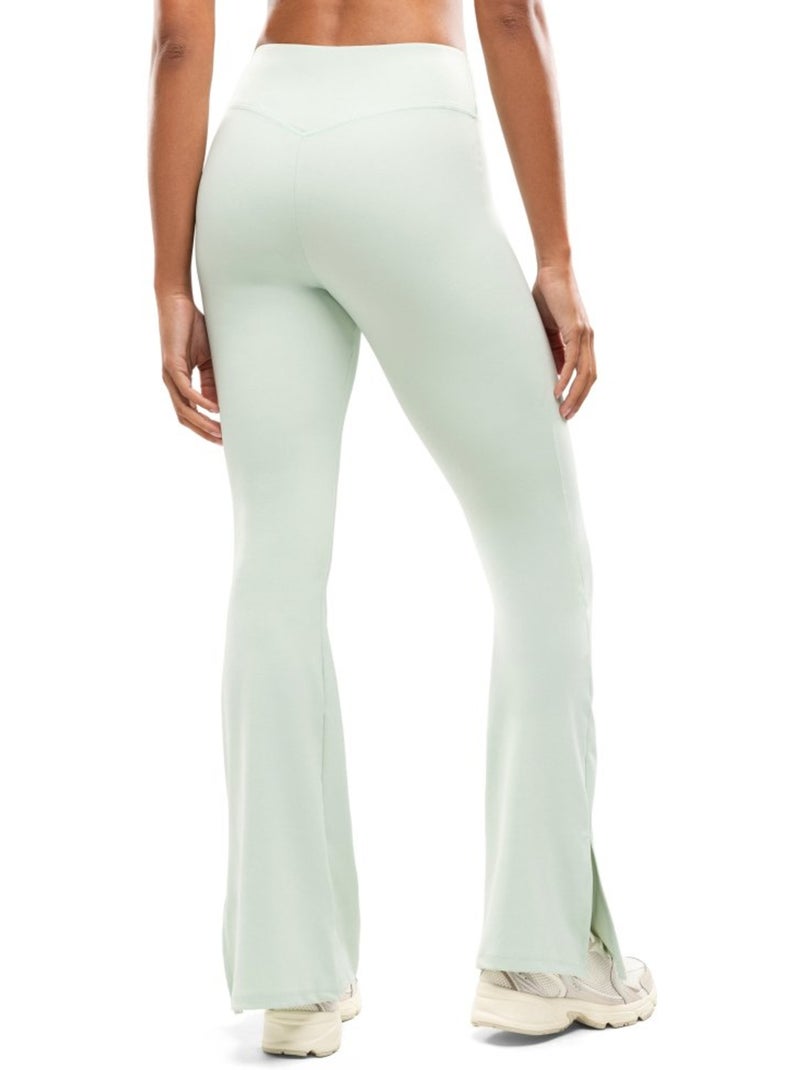 Leggings svasati lunghi da allenamento da donna fitness donna icardi Verde - Kiabi