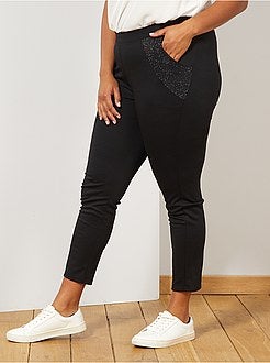 Leggings tasche luccicanti - Kiabi