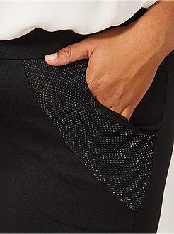 Leggings tasche luccicanti - Kiabi