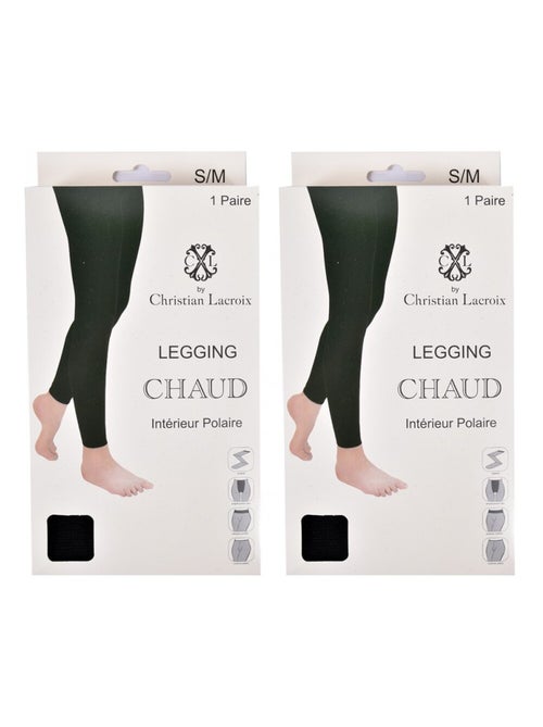 Leggings Termici CXL By CHRISTIAN LACROIX - Confezione da 2 - Kiabi Leggings Termici CXL By CHRISTIAN LACROIX - Confezione da 2 - Kiabi