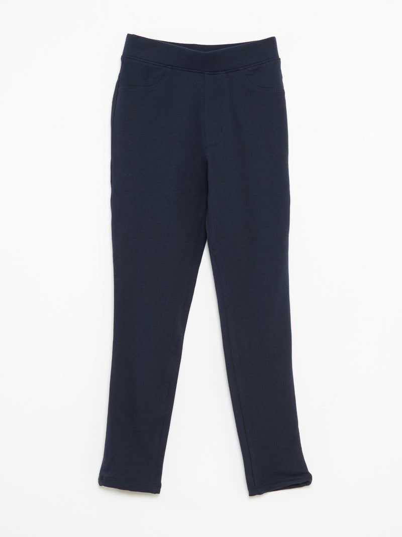 Leggings tinta unita Blu - Kiabi