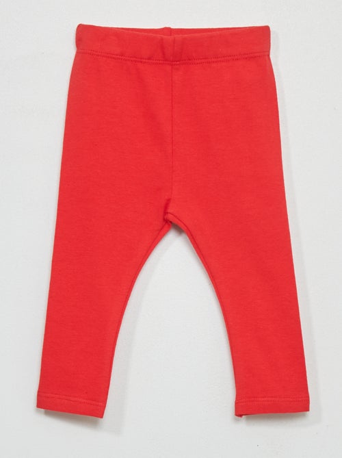 Leggings tinta unita in maglia jersey - Kiabi