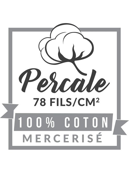Lenzuola con angoli in percalle di cotone LIA PROMO LINGE - Kiabi