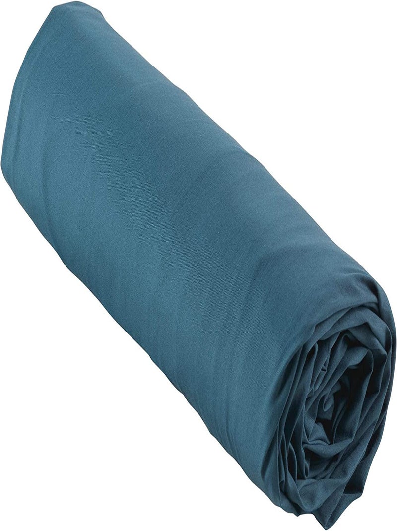 Lenzuola con angoli in percalle di cotone LIA PROMO LINGE Blu - Kiabi