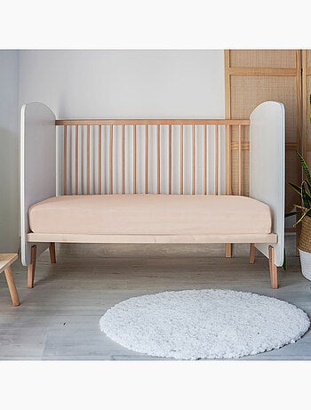 Lenzuolo a pieghe baby jersey 100% cotone