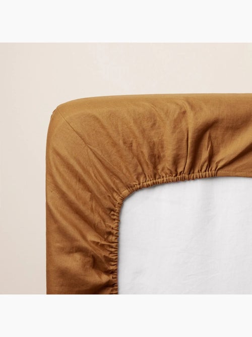 Lenzuolo a pieghe baby jersey 100% cotone - Kiabi Lenzuolo a pieghe baby jersey 100% cotone - Kiabi