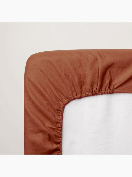 Lenzuolo a pieghe baby jersey 100% cotone - Kiabi Lenzuolo a pieghe baby jersey 100% cotone - Kiabi