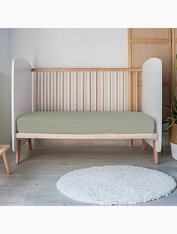 Lenzuolo a pieghe baby jersey 100% cotone