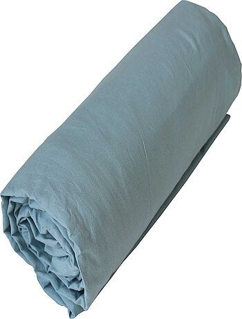 Lenzuolo a pieghe in cotone lavato Oekotex