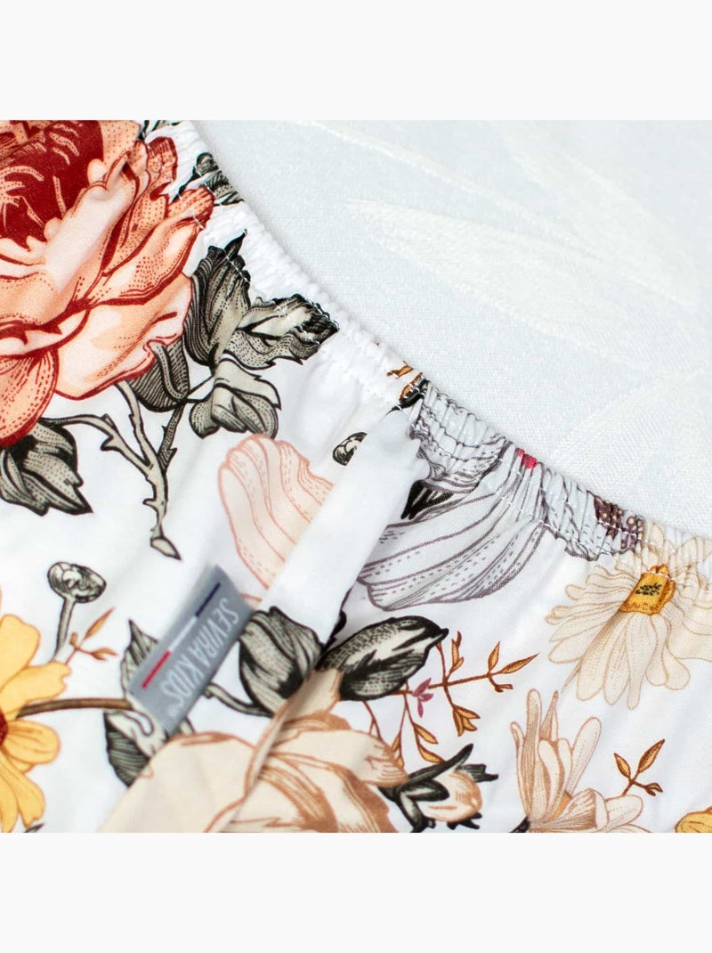 Lenzuolo bambino raso cotone | SEVIRA KIDS Multicolore - Kiabi