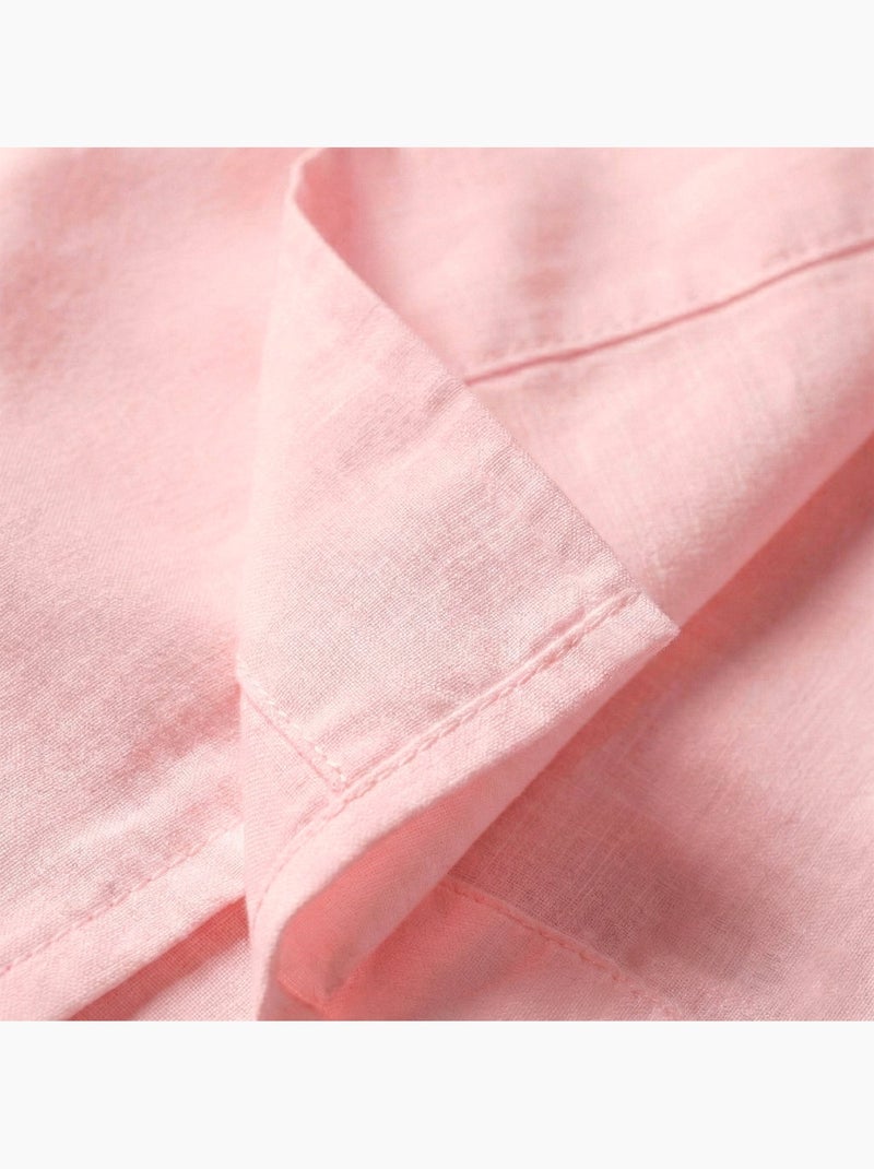 Lenzuolo Basic "Happyfriday" Rosa pallido - Kiabi