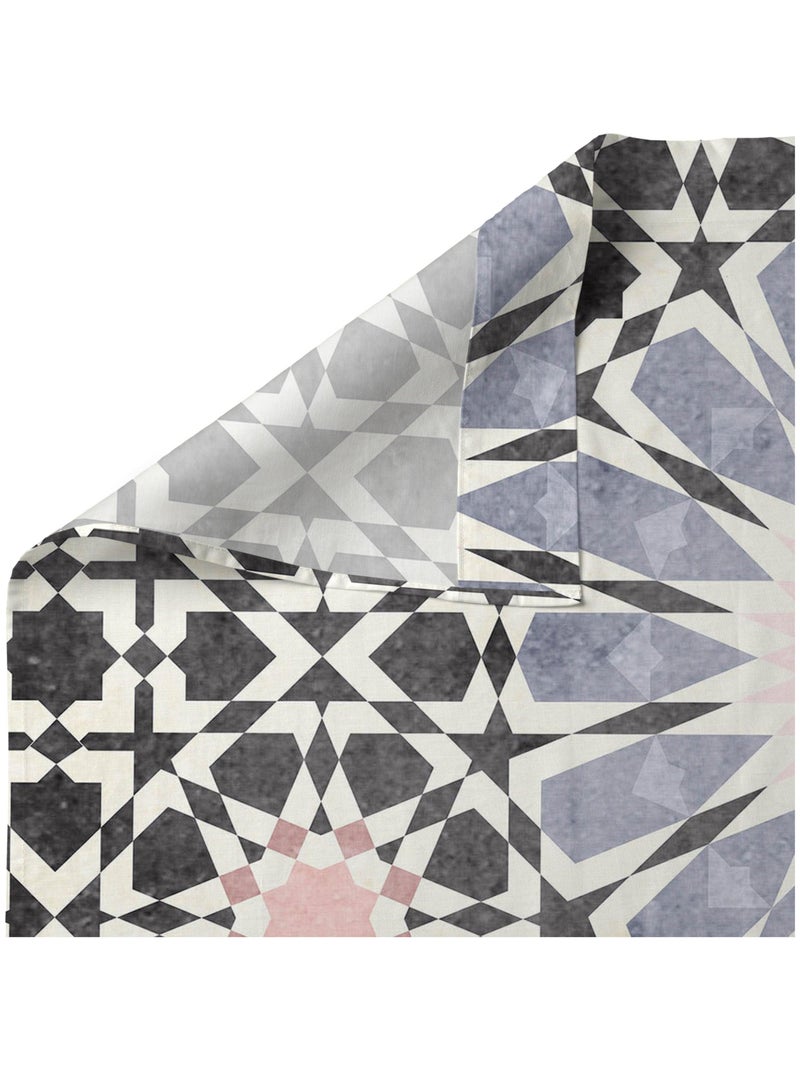 Lenzuolo Bohemia "Happyfriday" Bianco - Kiabi