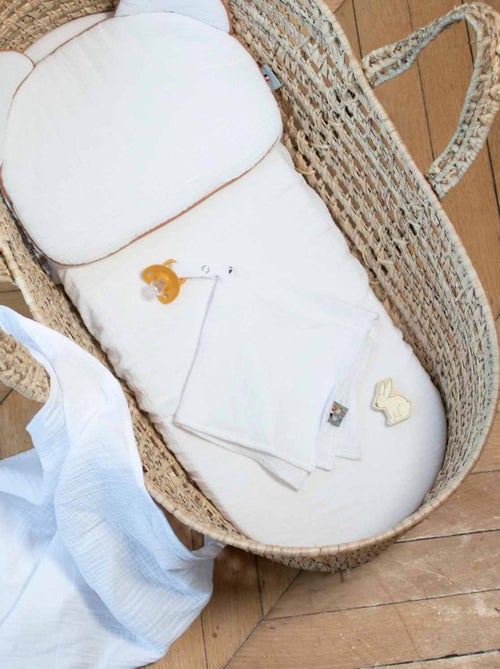 Lenzuolo cesta bebè garza cotone | SEVIRA KIDS - Kiabi