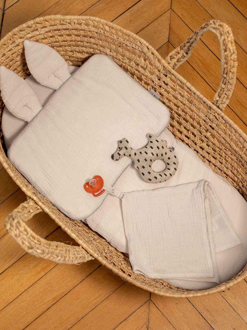 Lenzuolo cesta bebè garza cotone | sevira kids | sevira kids Beige - Kiabi