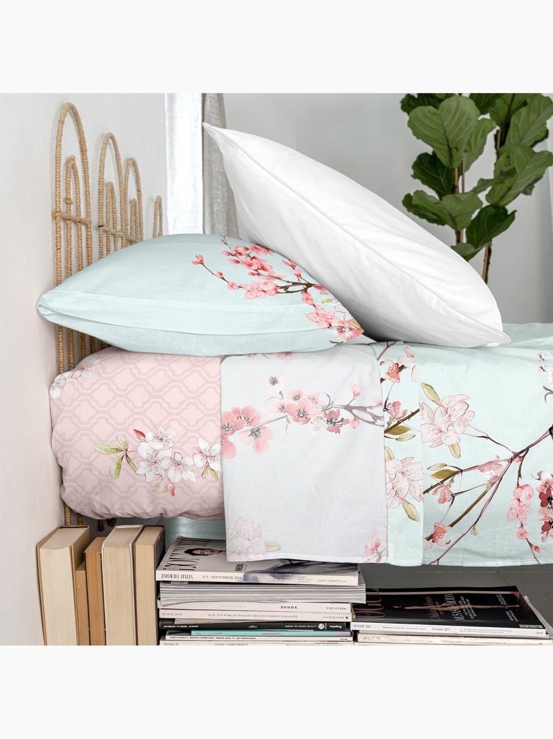 Lenzuolo Chinoiserie "Happyfriday" Multicolore - Kiabi