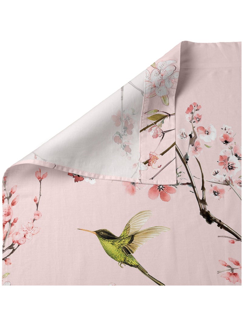 Lenzuolo Chinoiserie rose "Happyfriday" Bianco - Kiabi