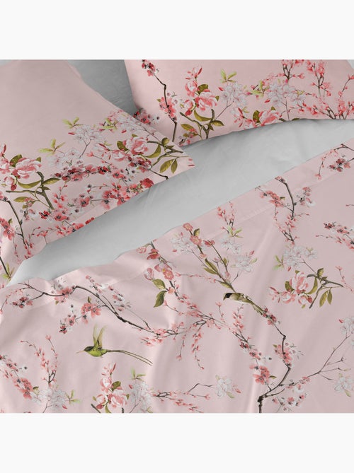 Lenzuolo Chinoiserie rose "Happyfriday" - Kiabi