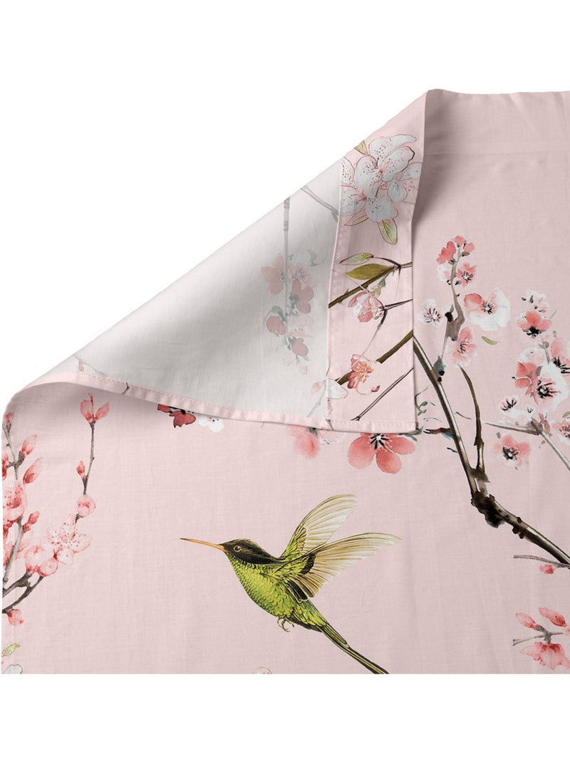 Lenzuolo Chinoiserie rose "Happyfriday" Multicolore - Kiabi