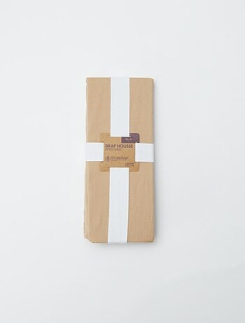 Lenzuolo con angoli 1 persona (90x190) in cotone - Kiabi Home