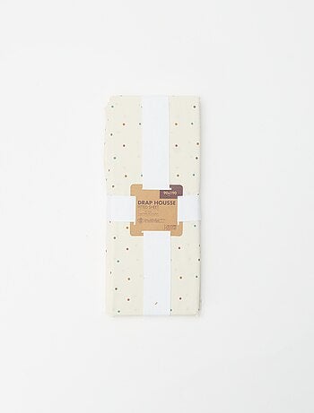 Lenzuolo con angoli 1 persona (90x190) in cotone - Kiabi Home