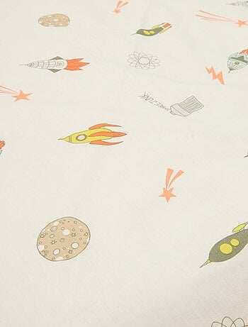 Lenzuolo con angoli 1 persona (90x190) in cotone - Kiabi Home