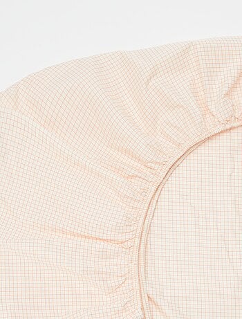 Lenzuolo con angoli 1 persona (90x190) in cotone - Kiabi Home